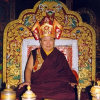 His Holiness Mindrolling Trichen Rinpoche, father of Jetsün Khandro Rinpoche