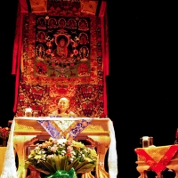 Jetsün Khandro Rinpoche teaching in Mexico City, July 2012.