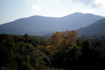 View from the beautiful land of Rigdzin Gatsal, Fall 2011.