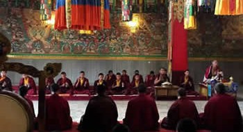 Ceremony at Mindrolling Monastery