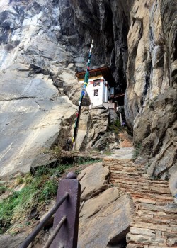 Building made at the site of Yeshe Tsogyal&#039;s retreat cave at Taktsang..