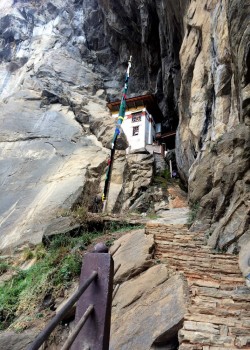 Building made at the site of Yeshe Tsogyal's retreat cave at Taktsang..