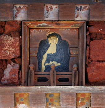 Detail found on each choten at Dochula Pass.