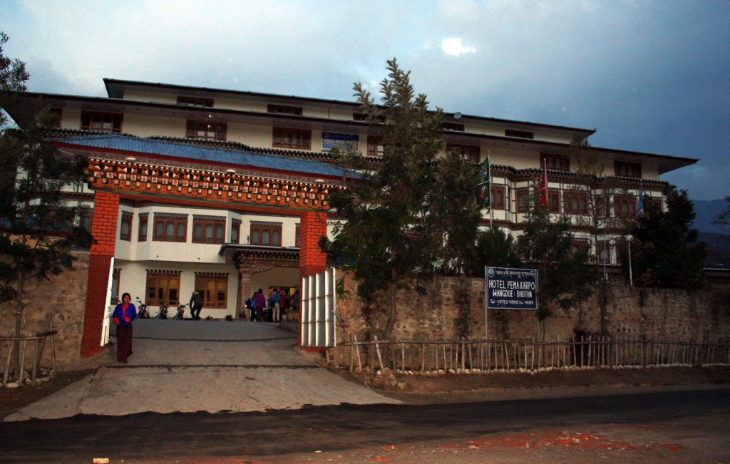 Hotel Pema Karpo in Panakha.