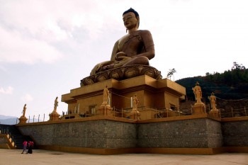 Buddha Dordenma at Kuensel Phodrang in Paro, Bhutan.