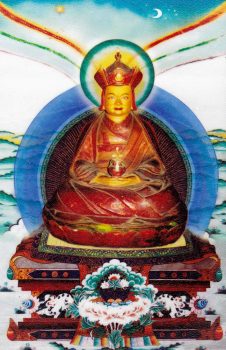 Tert&ouml;n Pema Lingpa&mdash;image from Konchogsum Lhakhang.