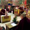 Kyabje Khochhen Rinpoche, HE Minling Khenchen Rinpoche and HE Minling Jetsün Khandro Rinpoche