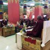 Kybaje Khochhen Rinpoche and HE Minling Jetsün Khandro Rinpoche during the ceremony