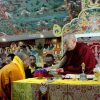 HE Minling Khenchen Rinpoche with new khenpos