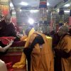 HE Minling Khenchen Rinpoche with new khenpos