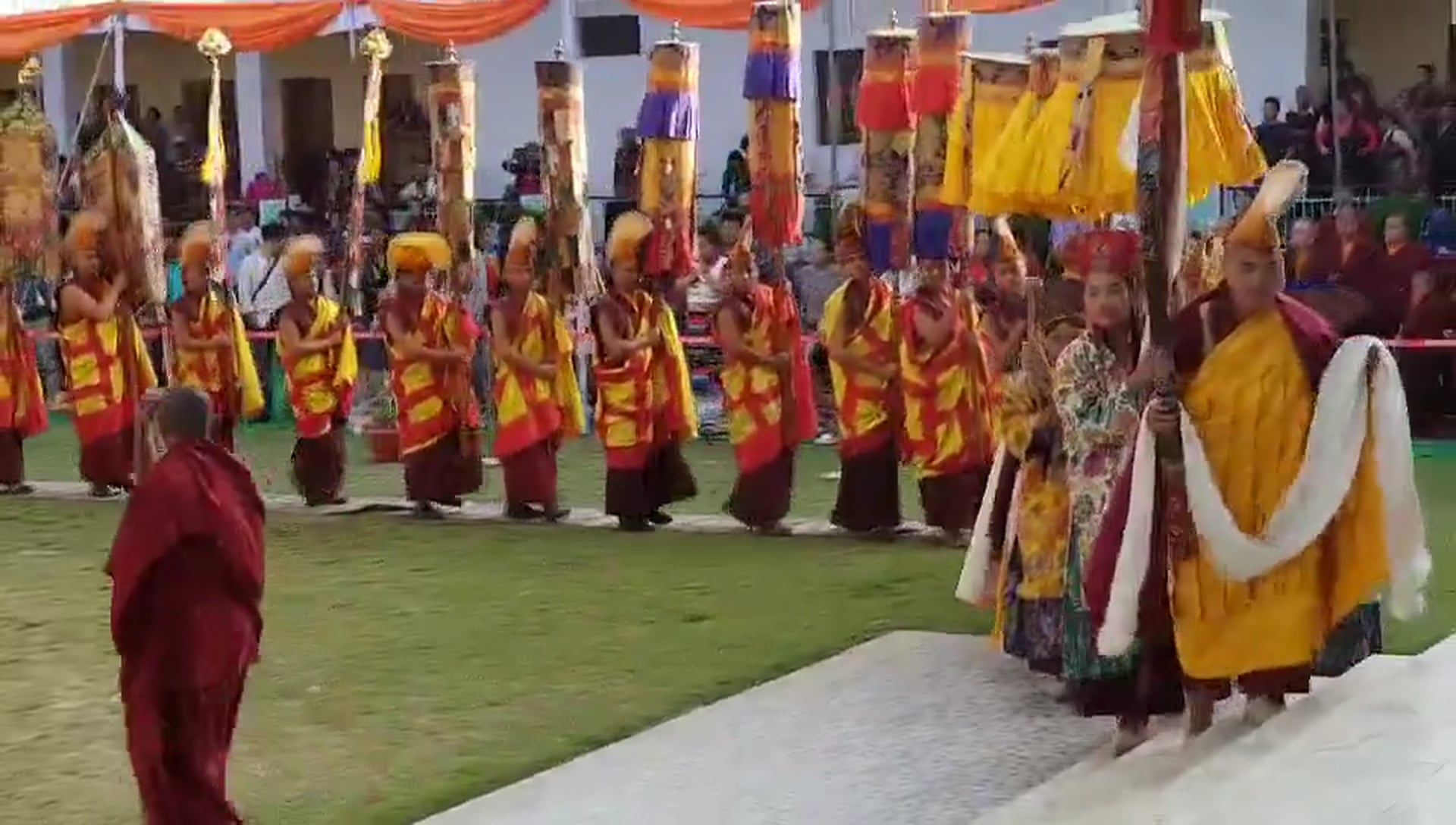 The Great Tse Chu Ceremony at Mindrolling Monastery