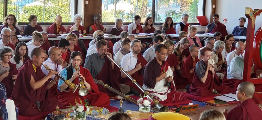 Mahasangha 2018 - Minling Dorsem Drubchö Day 2