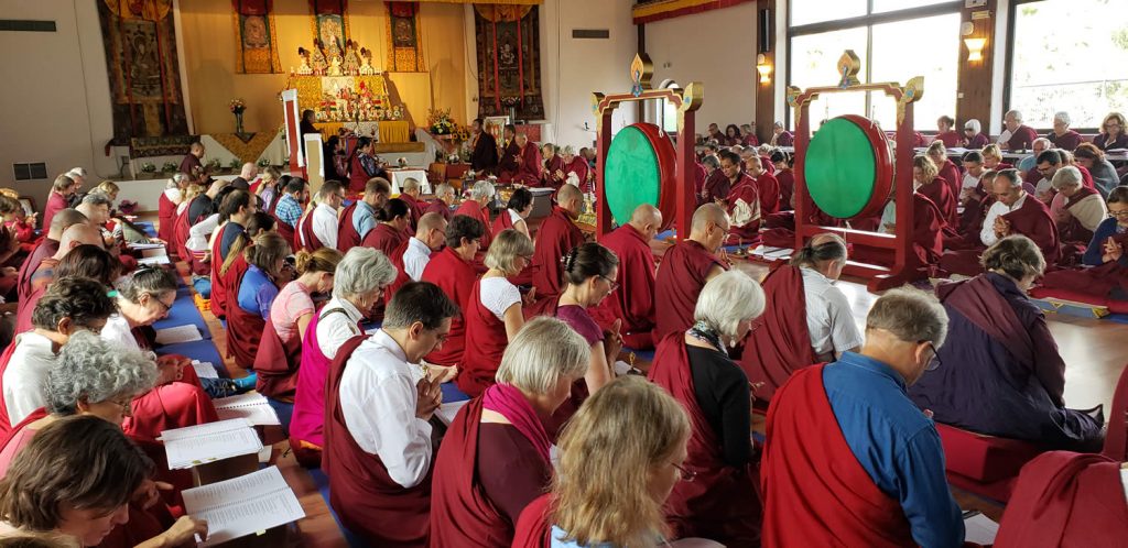 Mahasangha 2018 - Minling Dorsem Drubchö Day 2