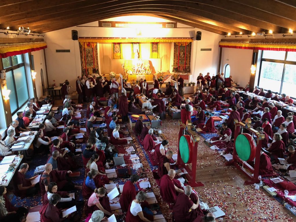 Mahasangha 2018 - Minling Dorsem Drubchö Day 3