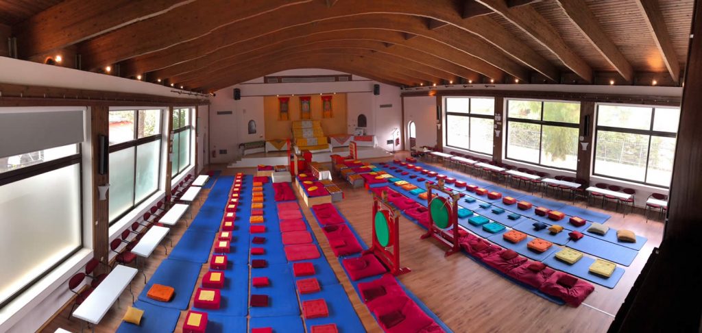 Mahasangha 2018 - Shrine Room Set-Up