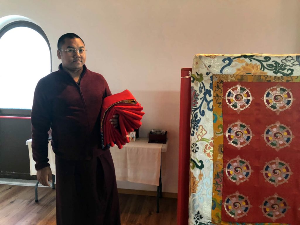 Mahasangha 2018 - Shrine Room Set-Up
