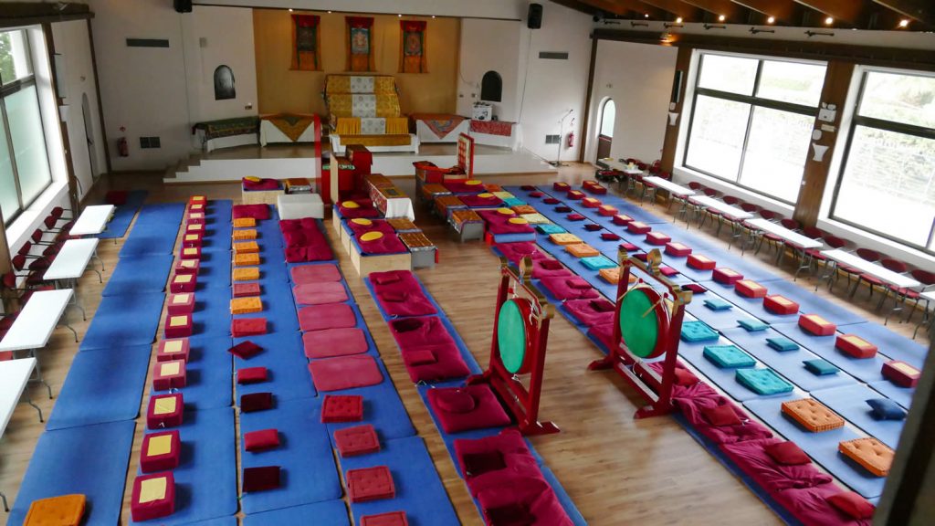 Mahasangha 2018 - Shrine Room Set-Up