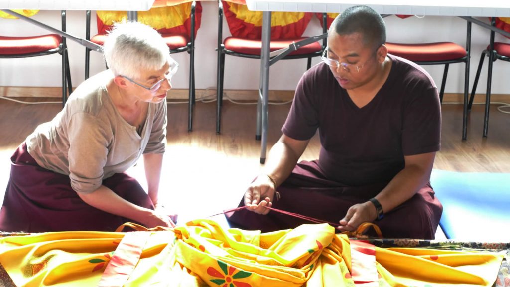 Mahasangha 2018 - Shrine Room Set-Up