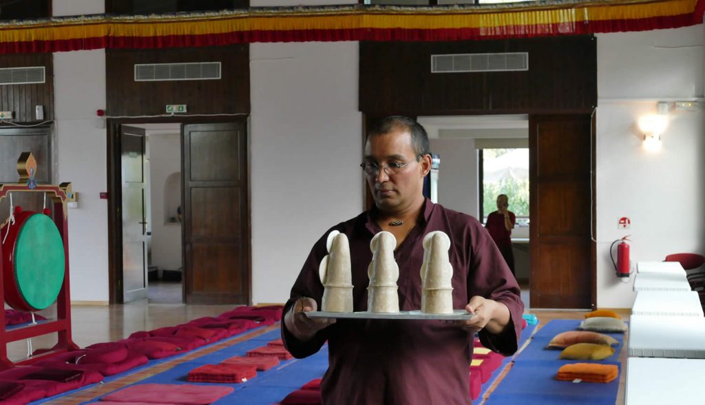 Mahasangha 2018 - Shrine Room Set-Up