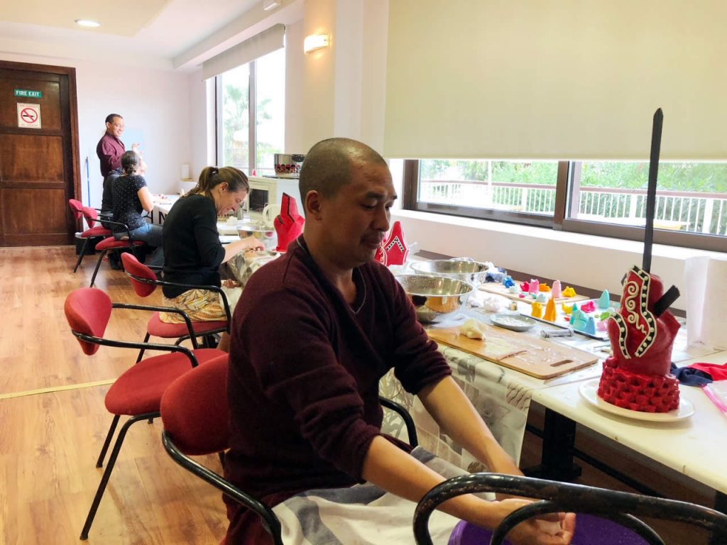 Mahasangha 2018 - Torma Preparation