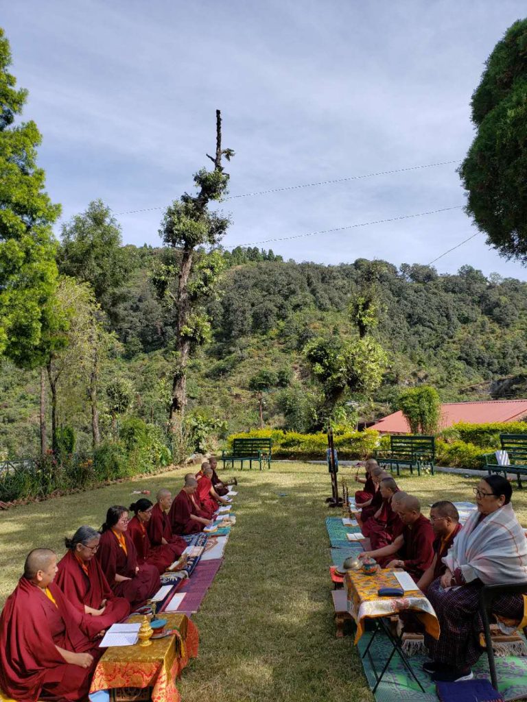 Three-Year Retreat Ends at Samten Tse Retreat Center (STRC)