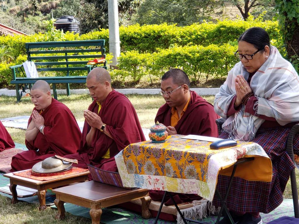 Three-Year Retreat Ends at Samten Tse Retreat Center (STRC)