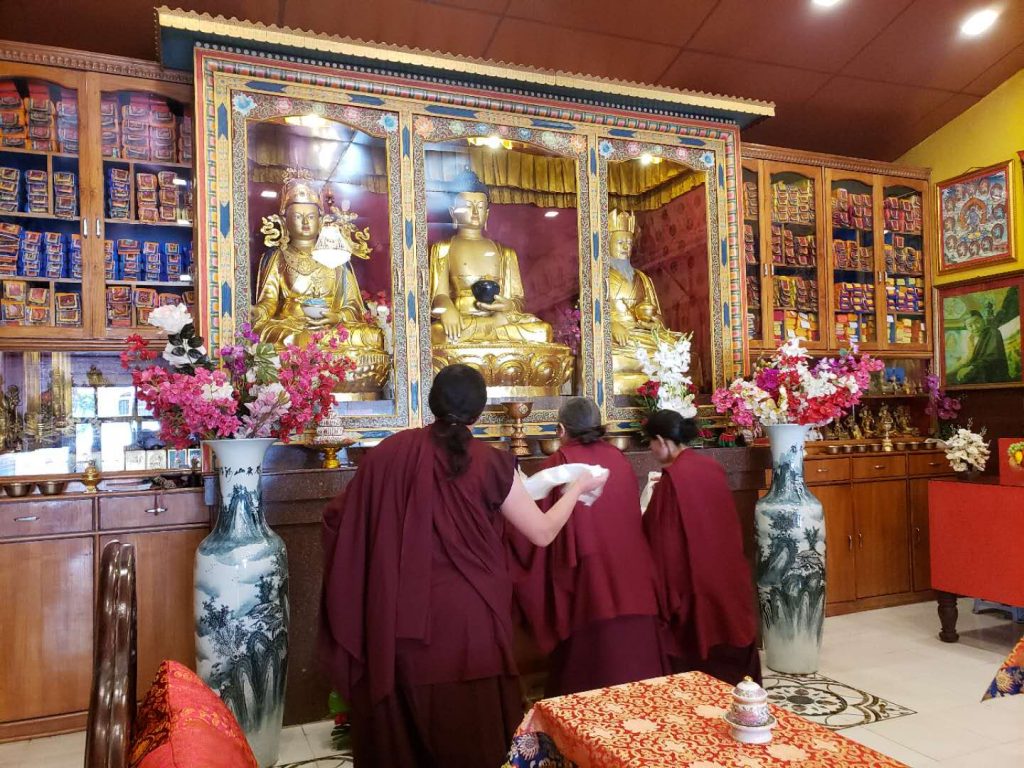 Three-Year Retreat Ends at Samten Tse Retreat Center (STRC)