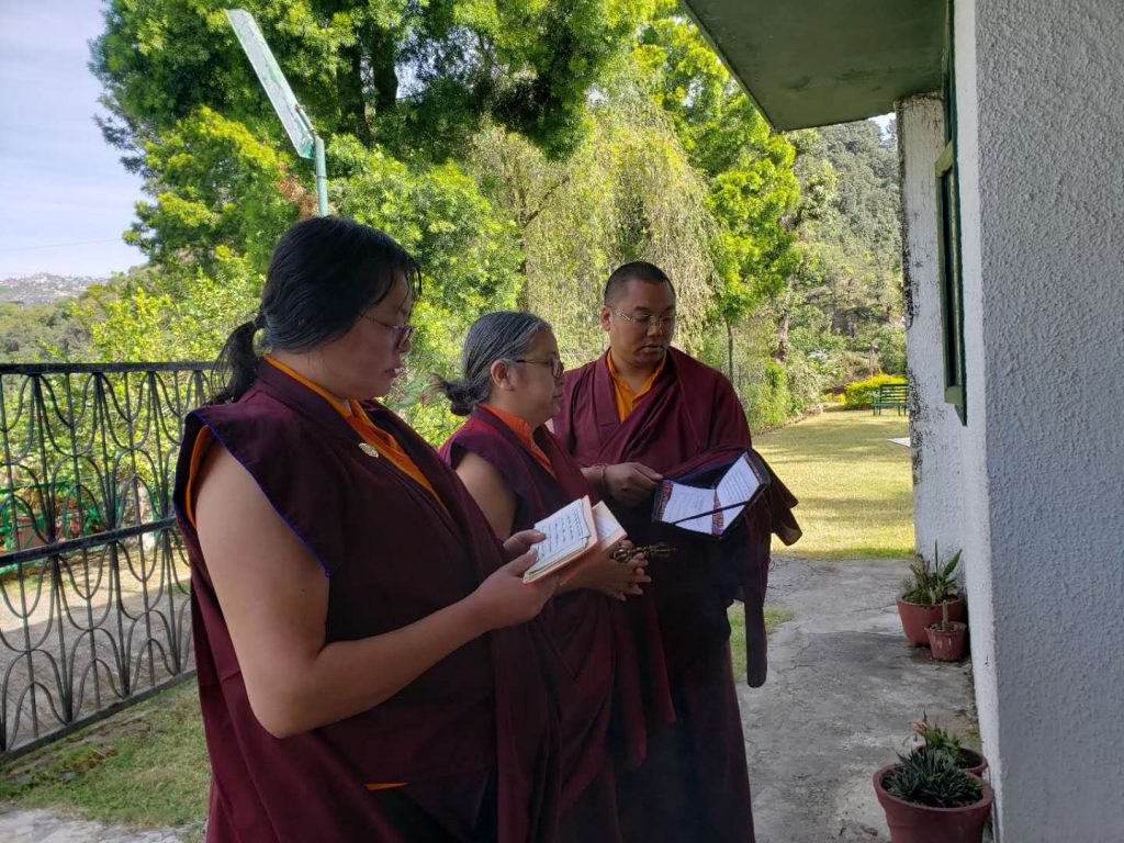 Three-Year Retreat Ends at Samten Tse Retreat Center (STRC)