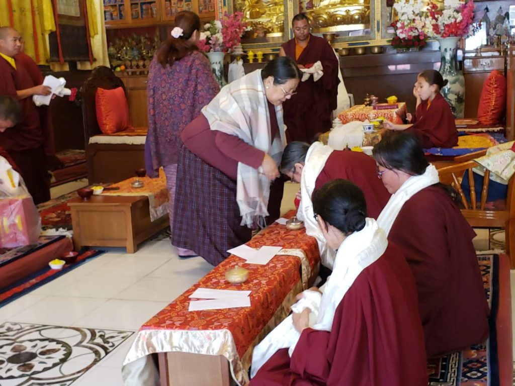 Three-Year Retreat Ends at Samten Tse Retreat Center (STRC)