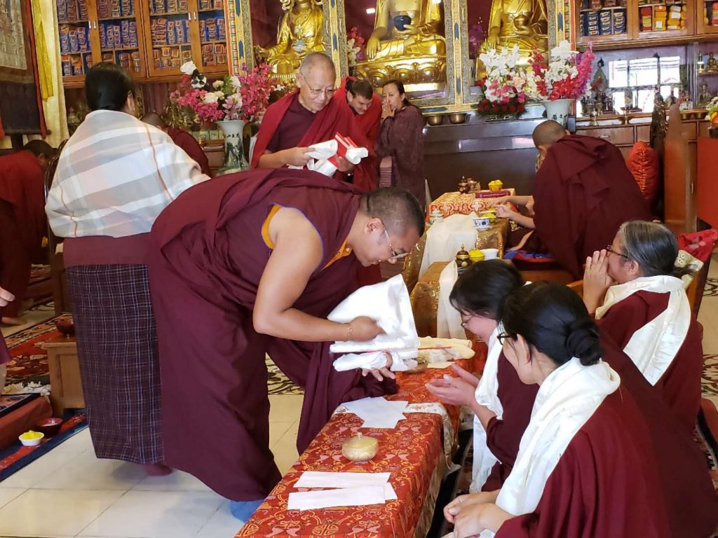 Three-Year Retreat Ends at Samten Tse Retreat Center (STRC)