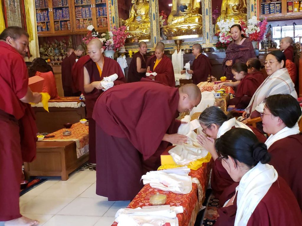 Three-Year Retreat Ends at Samten Tse Retreat Center (STRC)