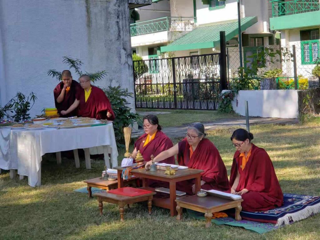 Three-Year Retreat Ends at Samten Tse Retreat Center (STRC)